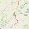 Trace GPS De Loupfougères à Javron, itinéraire, parcours