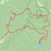 Trace GPS Forêt des volcans à Wegscheid, itinéraire, parcours