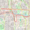 Trace GPS Garmin Kansas City 5K, itinéraire, parcours