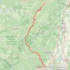 Trace GPS J3 : Cernay, Sainte-Marie-aux-Mines, itinéraire, parcours