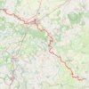 Trace GPS GR 46 : De Buzançais à Pérassay (Indre), itinéraire, parcours