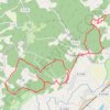 Trace GPS Deux boucles chamadelles, itinéraire, parcours