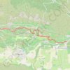 Trace GPS Canal de la vallée des Baux, itinéraire, parcours