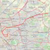 Trace GPS Paris - Canal de l'Ourcq, itinéraire, parcours