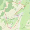 Trace GPS Foissy les Vézelay - Soeuvres, itinéraire, parcours