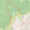 Trace GPS Belledonne - Lac de Crop - Col de la mine de Fer, itinéraire, parcours