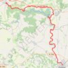 Trace GPS Gouarec - Pontivy au départ de Mur de Bretagne, itinéraire, parcours