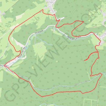 Trace GPS Bois de Harre, itinéraire, parcours