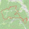 Trace GPS Guebwiller-Judenhut, itinéraire, parcours