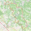 Trace GPS GR de Pays Sèvre et Maine, itinéraire, parcours