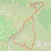 Trace GPS Les amants - Maussane-les-Alpilles, itinéraire, parcours