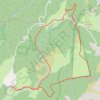 Trace GPS Col de l'Espinouse, itinéraire, parcours