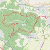 Trace GPS Viarmes forêt de Carnelle, itinéraire, parcours