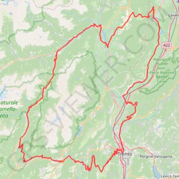 Trace GPS T-TIM_Tour1, itinéraire, parcours