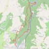 Trace GPS Les Gorges de la Vézère et ses barrages, itinéraire, parcours