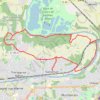 Trace GPS Dampmart - la forêt des Vallières, itinéraire, parcours