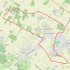 Trace GPS Circuit des gîtes - Saint-Georges-des-Coteaux, itinéraire, parcours