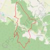 Trace GPS Autour de Rochefort-en-Valdaine, itinéraire, parcours