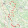 Trace GPS GR360 De Meux à La Chapelle-des-Pots (Charente-Maritime), itinéraire, parcours