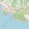 Trace GPS Moneglia - Sestri Levante, itinéraire, parcours