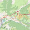Trace GPS Bourg-Saint-Maurice à la Rosière 1850, itinéraire, parcours