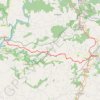 Trace GPS SE39-Sarria-Portomarrín, itinéraire, parcours