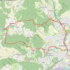 Trace GPS Autour de Montbéliard à pied, itinéraire, parcours