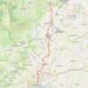 Trace GPS Le chemin aux Anglais - Périers à Coutances, itinéraire, parcours