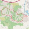 Trace GPS Rocher de Roquebrune : Les 3 croix par la crête en boucle, itinéraire, parcours