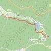 Trace GPS Cascade de Retournemer - Xonrupt, itinéraire, parcours