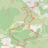 Trace GPS Trail de la Galinette 2022 La Breche du Mont Julien 26 km, itinéraire, parcours