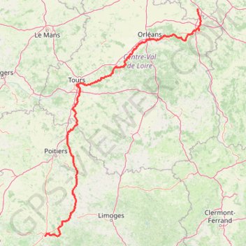 Trace GPS EuroVélo 3, itinéraire, parcours