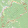 Trace GPS Monts de Saint-Gervais : Castanet-le-bas, Maurian et col de la Pierre Plantée, itinéraire, parcours