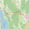 Trace GPS Montée de la Tournette depuis le Lac d'Annecy, itinéraire, parcours