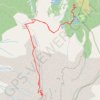 Trace GPS Pic du Canigou depuis les Cortalet, itinéraire, parcours