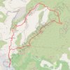 Trace GPS La Treille (Fontaine de Manon), itinéraire, parcours
