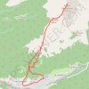 Trace GPS Pointe de Nantaux, itinéraire, parcours