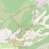Trace GPS Les marmites de Nans-les-Pins, itinéraire, parcours