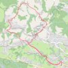 Trace GPS Le Bérouze - Mathonex - Vigny, itinéraire, parcours