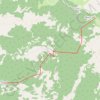 Trace GPS B3. Plateau d’Aït Ikkem, itinéraire, parcours