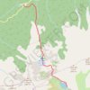 Trace GPS Le lac de Nino, itinéraire, parcours