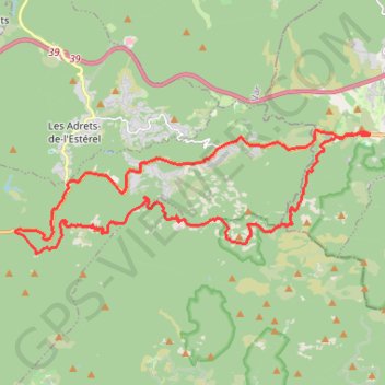 Trace GPS Mont vinaigre, itinéraire, parcours