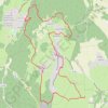 Trace GPS Parmilieu (01)-Le sentier des pierres, itinéraire, parcours