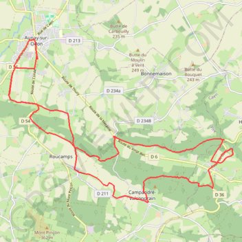 Trace GPS L'Arbre de la Liberté - Chartres, itinéraire, parcours