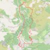 Trace GPS Gorges du loup - Est, itinéraire, parcours