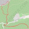Trace GPS Balade aux Carrières de la Bédoule, par le vallon du Peuplier, itinéraire, parcours