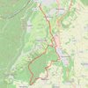 Trace GPS Saverne Marmoutier, itinéraire, parcours