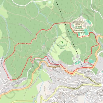 Trace GPS Pyrénées Catalanes - Forêt d'Egat, itinéraire, parcours