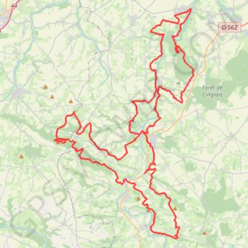 Trace GPS Xtrem VTT Normandie, itinéraire, parcours