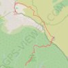Trace GPS Montée Piton des Neiges depuis Cilaos, Le Bloc, itinéraire, parcours
